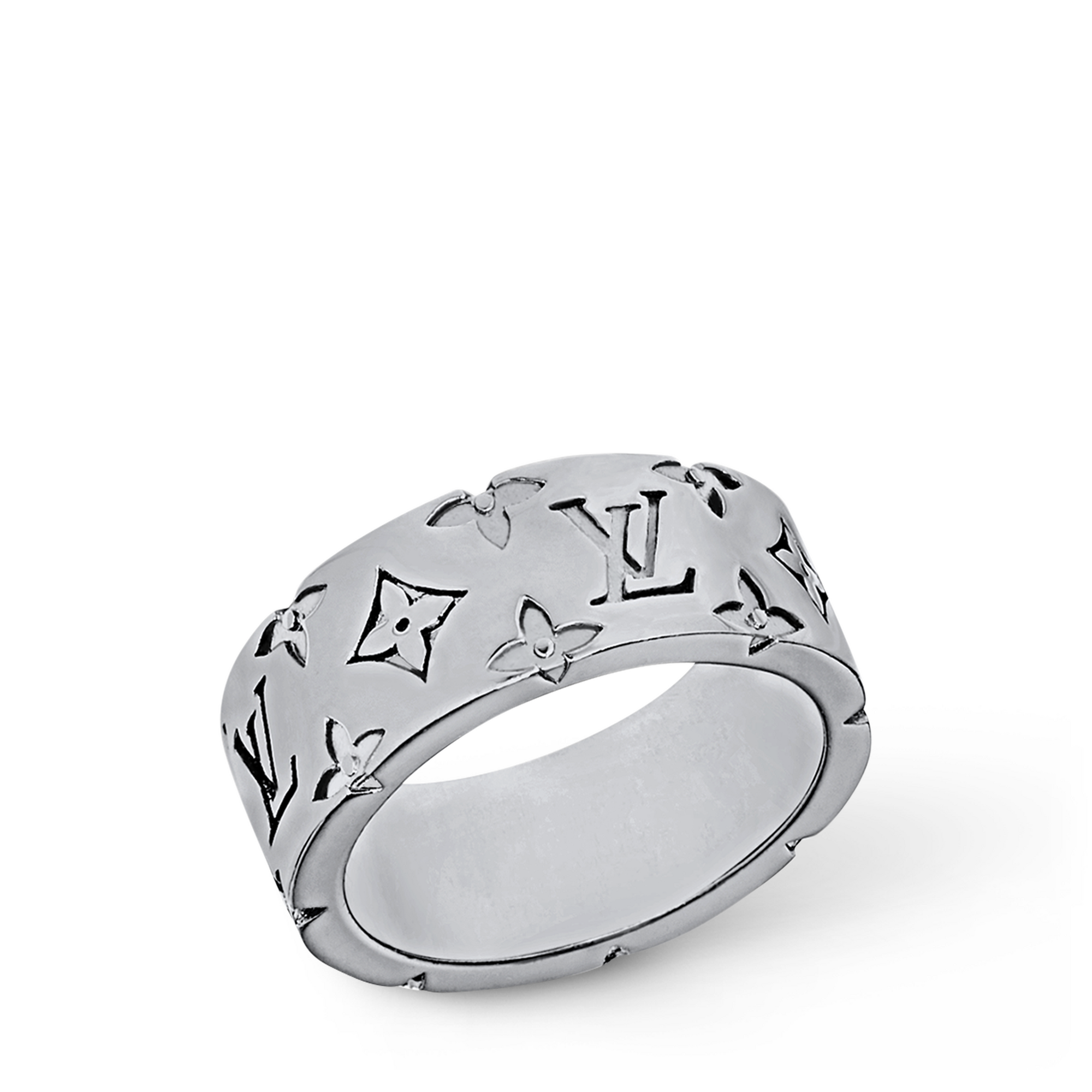 LV Mosaic Thin Ring . - Luxury Fashion Jewellery - M1181S Z20